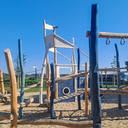 Spielger&auml;te auf dem Spielplatz Seemann, Foto: LSB