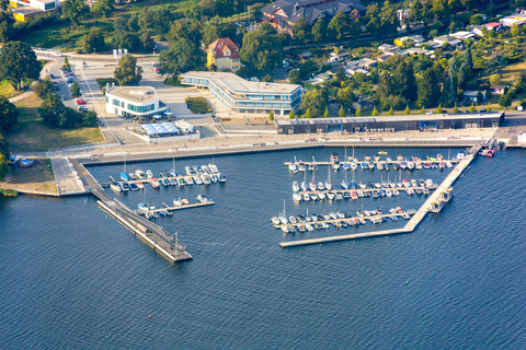 Luftaufnahme Stadthafen Senftenberg, Foto: Gernot Krämer